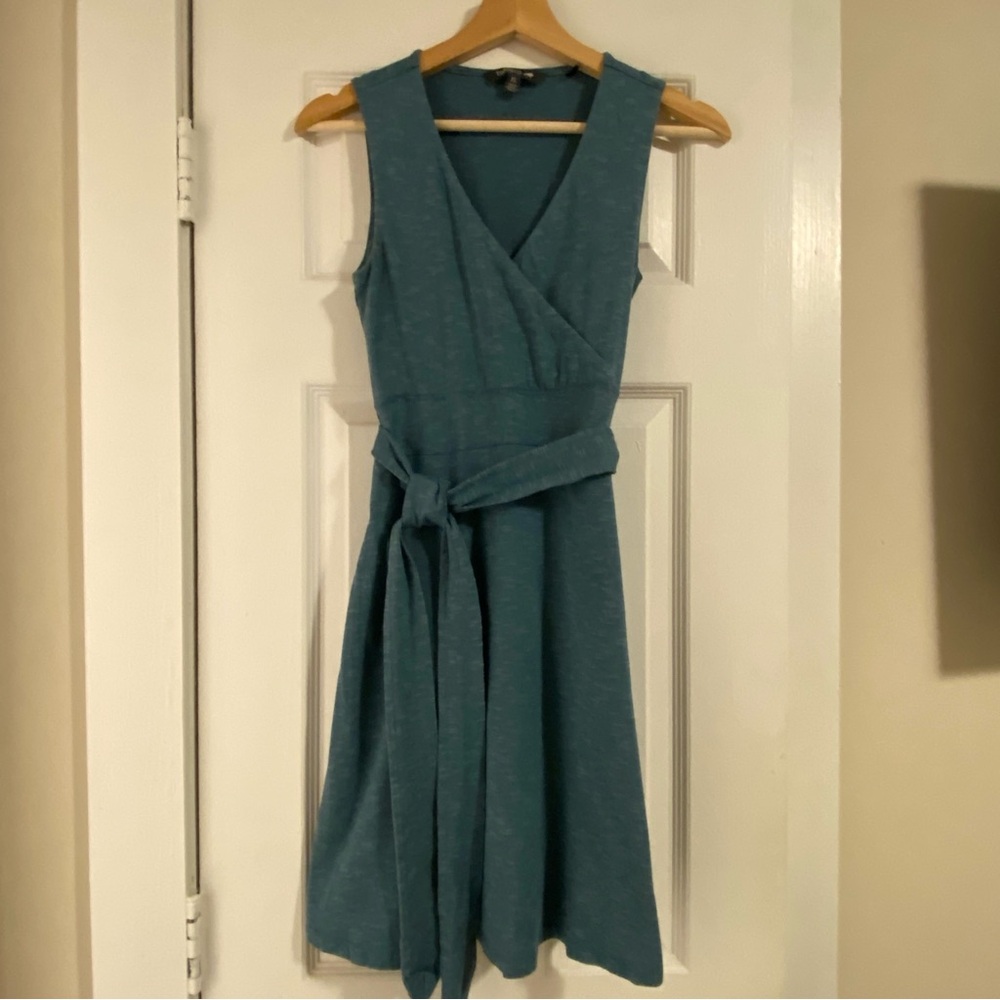 Toad&Co Teal Sleeveless Dress